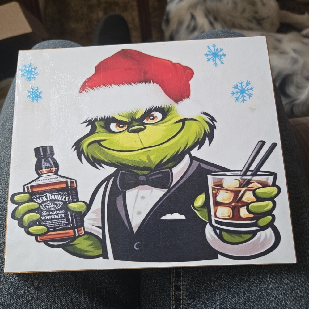 Grinch Christmas Wall Art